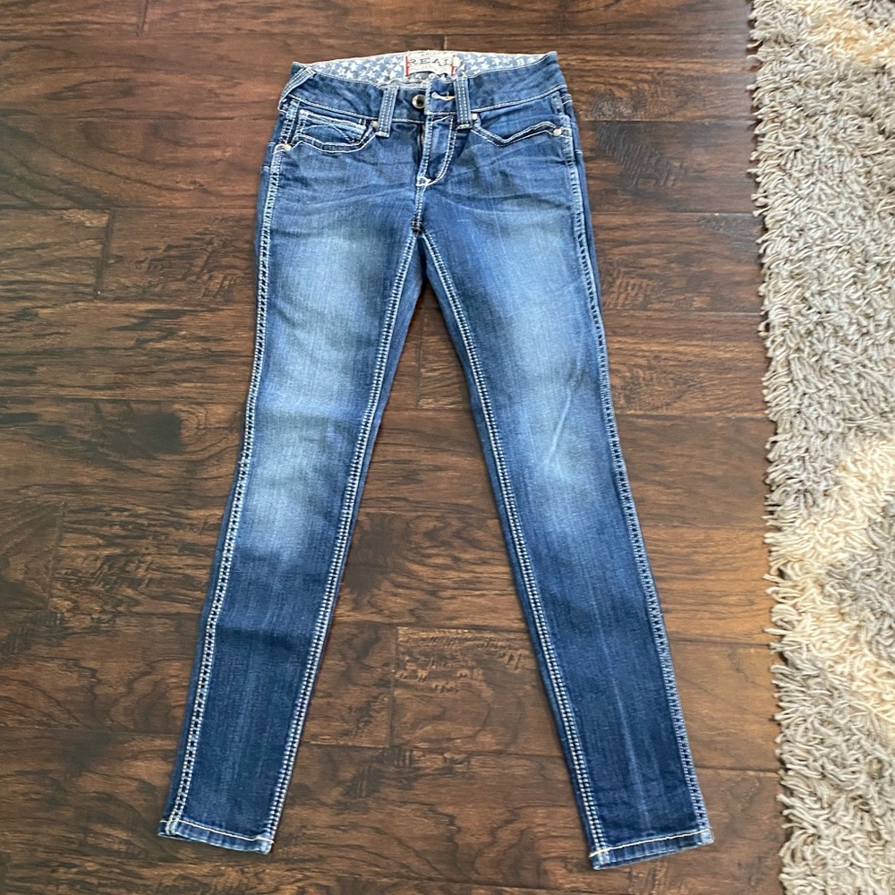 ariat real denim skinny jeans